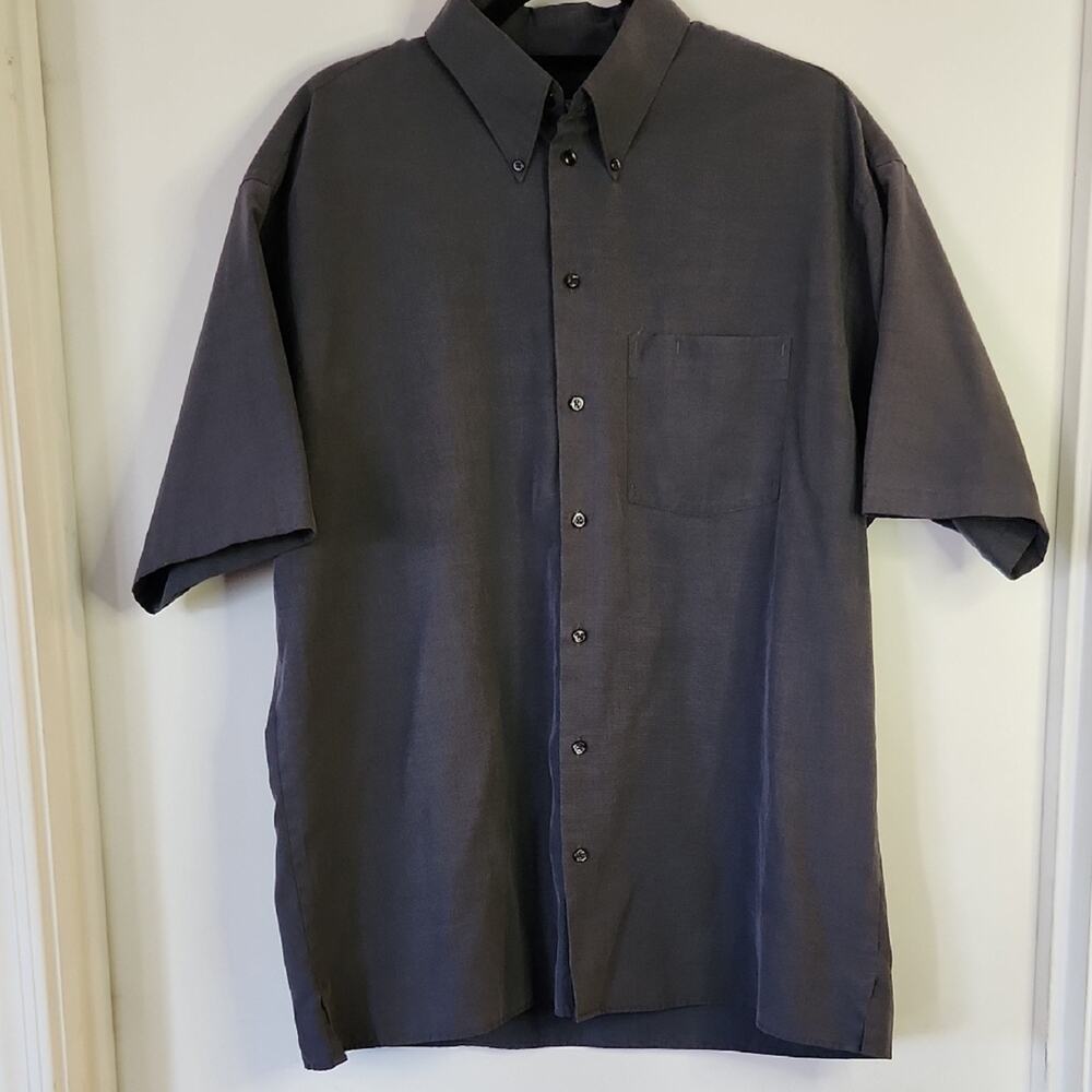 Kenneth Cole Gray Button Down Shirt